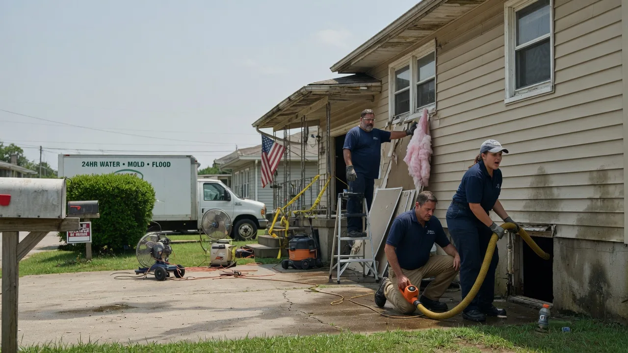 Water Damage Repair in Long Valley, SD near me